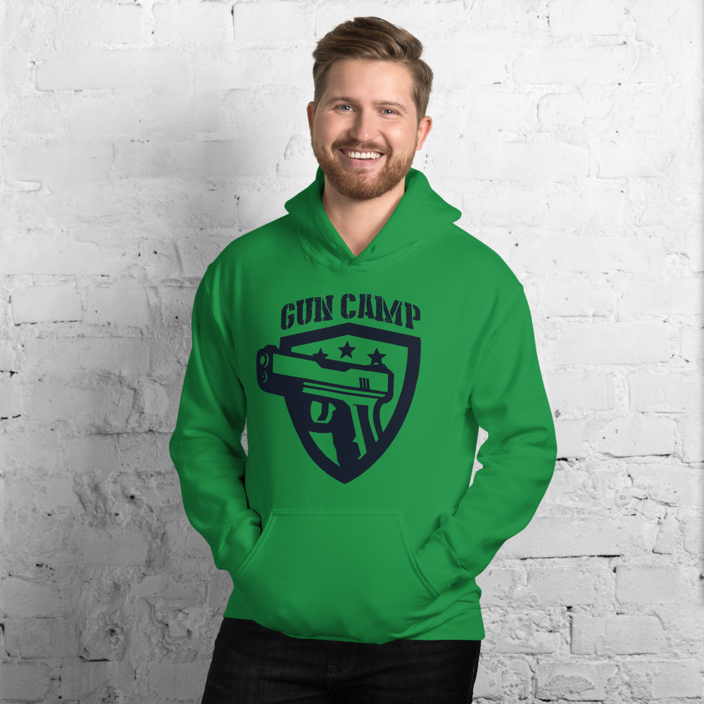 green the gun camp hoodie unisex